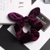 Fascia in velluto Elastici per capelli Scrunchies Fasce per capelli scrunchy Fascia per la testa Porta coda di cavallo Accessori per ragazze Accessori per bambini Orecchie da coniglio