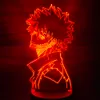 MEIN HELD ACADEMIA DABI Figuren 3d Anime Lampe Nachtlicht Modell Spielzeug Boku keine Hero Academia Dabi Figur Sammlung Led Spielzeug