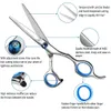 CB008 11pcs парикмахерского искусства ножницы для Kits стрижки Scissor набор Barber сдвига для укладки волос Инструмент принимает частный ярлык ОЕМ
