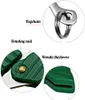 الأخضر البسيطة للطي جيب سكين ورقة شكل التصميم المفاتيح سكين كامب الفاكهة سكين التخييم التنزه بقاء أداة GGB2254