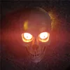 Halloween Skull LED Night Light Skeleton Wall Headlight Battery Power Holiday Lamp Gift Home Bar Retro Lighting Decor Y201006