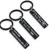 Keychains Black Stainless Steel Drive Safe Keychain Keyring Car Bag Charm Couple Boyfriend Girlfriend Cute Funny Keys Accesorias1