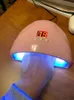 Lámpara de uñas de gel led Secador de laca UV Gelpolish Luz de curado Lámparas de manicura solar Lámpara de arte