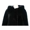 긴 가짜 가을과 겨울 새로운 코트 여성의 뜨거운 판매 블랙 플러스 사이즈 플러시 코트 따뜻한 모피 자켓 201211