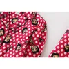BZEL 2 SZTUK Bawełniane Piżamy Zestawy Cute Cartoon Girl Home Piżamy Kobiety Plus Size Sleepwear Nowy Styl Pijamas Femme Homwear Mujer Y200708