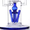 Gekleurde glazen waterpijp 20 inch waterpijp hoge bedwelmende dikke waterpijp inline perc dab booreiland bongs zware grote wax roze bekerpijpen