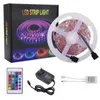 Hot sale 12V 10M Dual-Disk SMD 2835 Lamp Beads 300 Lamp-RGB-IR44-Non-Waterproof And Non-Glue 24-Key Light Strip Set (40W White Light Board)