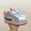 Jumpman 1 1s Детская обувь 11s Низкие дизайнерские баскетбольные кроссовки Space Jam DMP Cement Grey Bred Baby Toddler Shoes Размер 22-35