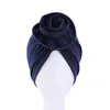 NIEUWE VROUWEN HAAR LOSS CAP Beanie Skullies tulband bloem moslimkanker chemo cap islamitische Indiase hoed cover hoofden hoofde mode motorkap