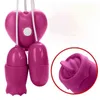 Nxy vibrators tong orale likken vibrators seksspeeltjes voor vrouwen clitoris stimulator dildo ei vibrator USB power 12 snelheden volwassen product 0104