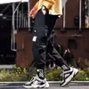 Erkekler Moda Sportif Pantolon Hiphop Nedensel Runnings Pants High Street Jogger Pants Yeni Cep Pantolon T200219