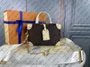 M45571 M45393 Mini Desinger Handtasche Kalbsleder Damenhandtasche geprägtes Canvas Nietenecke Umhängetasche Abendtasche Geldbörse