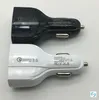 멀티 포트 플래시 3.5A 3 포트 USB 빠른 빠른 자동차 충전기 어댑터 종류 C 포트는 스마트 폰 무료 선박에 대한 아이폰 휴대 전화를위한 충전