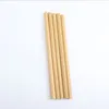 Palhas de bambu conjuntos reutilizáveis ​​eco friendly handcrafted bamboos naturais bebendo palhas e escova de limpeza livre