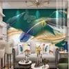 3d stereoscopic wallpaper 3d murals wallpaper for living room Feather butterfly wallpapers TV background wall