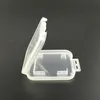 Memory Card Case Transparent SD Memory-Card boxes Plastic Storage Retail Package TF-Card Packing Storage Cases DH0896