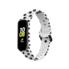 Tiras de banda esportiva de silicone para samsung galaxy fit 2 sm-r220 pulseira de reposi￧￣o de reposi￧￣o para samsung galaxy fit2 correia