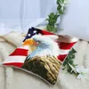 Flagga med Eagle Partial AB Diamond Mosaic målningar Kudde Cover Cross Stitch Kits Art 5D DIY Brodery Pillow Case Decor Home 22264719