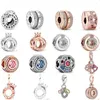 925 Sterling Silver Delicate Beads Fan Charm per Pandora Donne Bracciale Bracciale Gioielli Fashion Anniversario di lusso