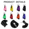 Portable Multicolor Car Safety Hammer Spring Type Escape Window Breaker Punch Seat Belt Cutter Keychain Auto Accessories