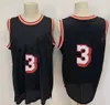 Vintage 33 rouw 6 3 mannen swingman speler basketbal jersey gestikt