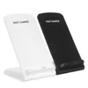 10W 빠른 무선 충전기 QI 표준 전화 홀더 도킹 스테이션 (iPhone 13 용 충전 케이블 포함) 12 SE2 X XS MAX XR 11 Pro 8 Samsung S20 S10 S9