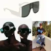Nya skönhetsglasögon blockt designer kvinnor överdimensionerade unik djärv stil uv400 solglasögon med fodral