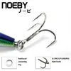 NOEBY LaserSurface Sinking Big Pencil Ocean Boat Fishing Lure ThruWireConstruction 3xStrength Hook For Tuna GT Sea Fish 2201218678442