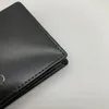 2022 Luxury Casual Men's Leather Luxury Wallet Holder Double Discount Black Short Credit Card Pocket Thin High Quality Premiu238n