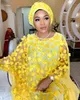 2020 otoño talla grande nueva moda Dashiki africana para mujer vestido largo bordado suelto vestido africano para mujer ropa