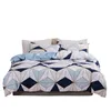 Bedding Sets 1 Set Color Checkers Striped Duvet Cover Single Double King Bed For Adults 3023