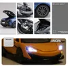 1:32 McLaren 600LT Sports Car Alloy Car Diecasts & Toy Vehicles Metal Toy Car Model High Simulation Collection Kids Toys Gifts X0102