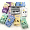 False eyelash vendor lashwood box for mink eyelashes 3d 25mm 27mm fluffy lashes lashforest lash boxes