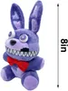 Pięć nocy w Freddy Nightmare Bonnie Plush Toy odpowiednia do kolekcji FNAf Plushies Pchana lalka dla chłopca Bożego Narodzenia Hallowe1071205