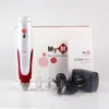 Derma Caneta Mym Dr. Pen N2 Wireless 9 12 Pins Electric Dermapen Micro Agulha Dispositivo Com Substituível 6 pcs Cartuchos de Agulha Express