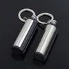 Briquet portable accessoire porte-clés étanche alliage durable métal silex allumettes de feu bouteille porte-clés outils de cuisine porte-clés 7713971