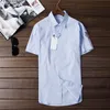 2021 мужские хлопковые рубашки черный белый полосатый с длинным рукавом платья рубашки весна осень мужчины бизнес # 39