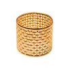 Gold Silver Napkin Ring Cafe Napkin Holder