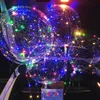 Ny ballongvåg Ledbandsljus med batteri cirkulära Bobo Ball LED-remsor för jul Halloween bröllopsfest hem dekoration