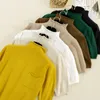 Halve mouw tops vrouwen gebreide trui halve coltrui korte mouw pullover 9colors lente en zomer aankomst 201224