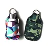 2020 30Ml Handdesinfecterend Houder Cover Neopreen Sleutelhanger 30Ml Mini Fles Cover Witte Kleur Rechthoek Vorm Voor reizen Draagbare Case