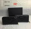 패션 Marmont Wallet Long Wallet Lady Multicolor Coin Purse 카드 홀더 여성 클래식 지퍼 포켓 클러치 코인 지갑 GCII454