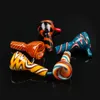 Glass Bowls Glass 10 Style Green Blue 18mm 14mm bowl Male Bowl Piece For Glass Water Bongs pipe