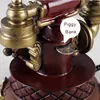 Vintage Book Phone Piggy Bank Home Decor Ornamenti Mobili retrò Figurine Telefono Miniature Decorazione della casa Artigianato Regali per bambini T200331