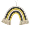 Gioielli intrecciati a mano arcobaleno Nordic Fresh Simple Decorazione della parete della camera dei bambini Decorazioni per il giardino di casa Patio Prato Accessori per il giardino ZCGY213