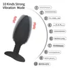 NXY Sex Vibradores Elétrico Choque Dildo Anal Plug Vibrador Brinquedos Remoto Sem Fio para Homens Massager Prostate Adulto 1227