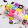 500ml Charms Slime Jouets DIY Argile Polymère Jouets Mignon Extensible Individualité Charme Élasticité Slime Relief Stress Cadeau pour Enfants 201226