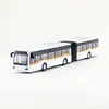 Liga puxar para trás ônibus duplo alta simulação cidade ônibus modelo veículos de brinquedo metal diecasts piscando brinquedo musical carro crianças039s g5504758