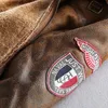 Mode hommes hiver chaud vestes en cuir hommes épaissir polaire décontracté coupe-vent PU manteaux en cuir hiver moto manteaux de fourrure 201127