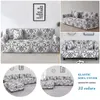 Blommor tryckta slipcovers stretch plaid soffa täcker för vardagsrum elastisk soffa stol täcke handduk hem inredning 1/2/3 / 4-sits 220302